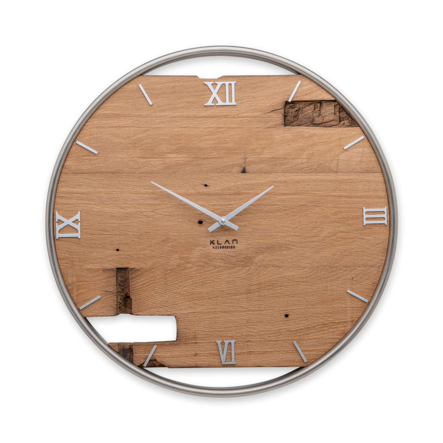 Wanduhr aus Altholz No 215 50cm