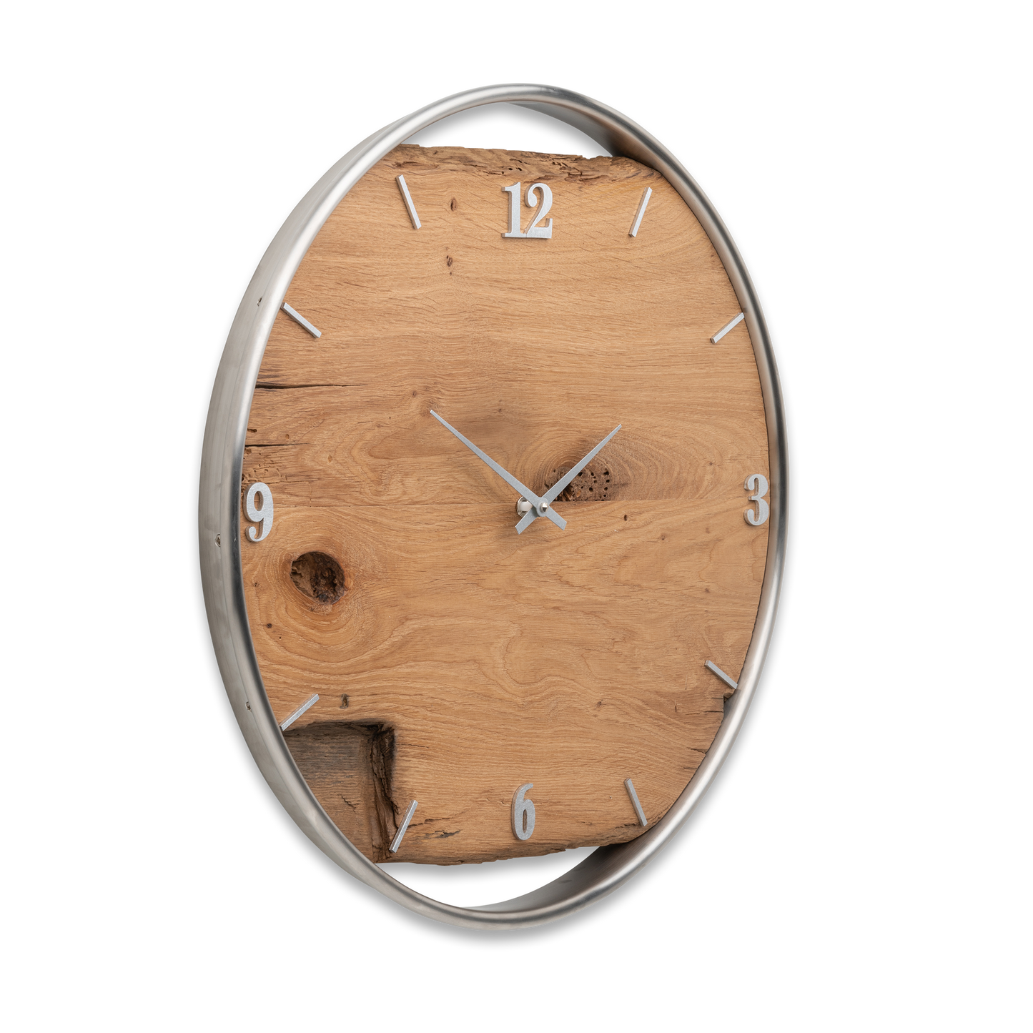 Wanduhr aus Altholz No 266 50cm