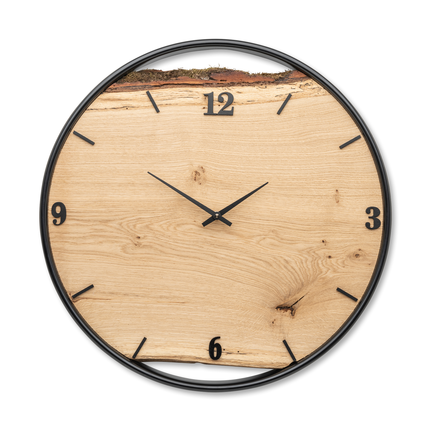 Wanduhr aus Holz/Eiche No 273 50cm