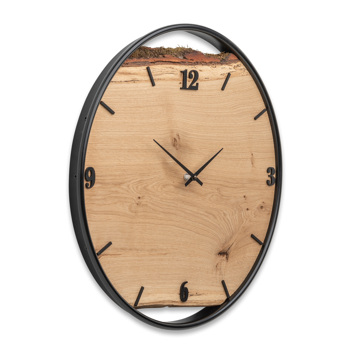 Wanduhr aus Holz/Eiche No 273 50cm