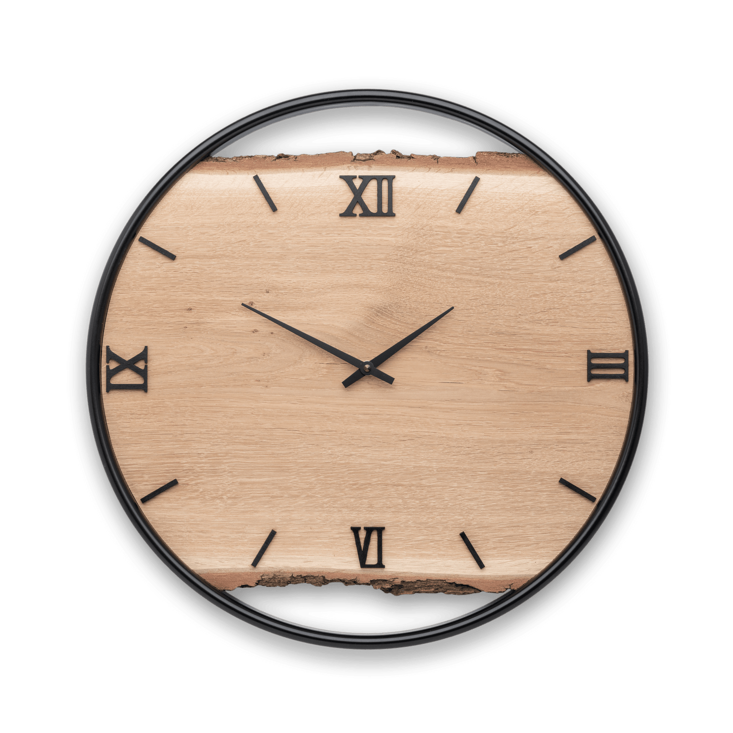 Wanduhr aus Holz/Eiche NO 338 45cm