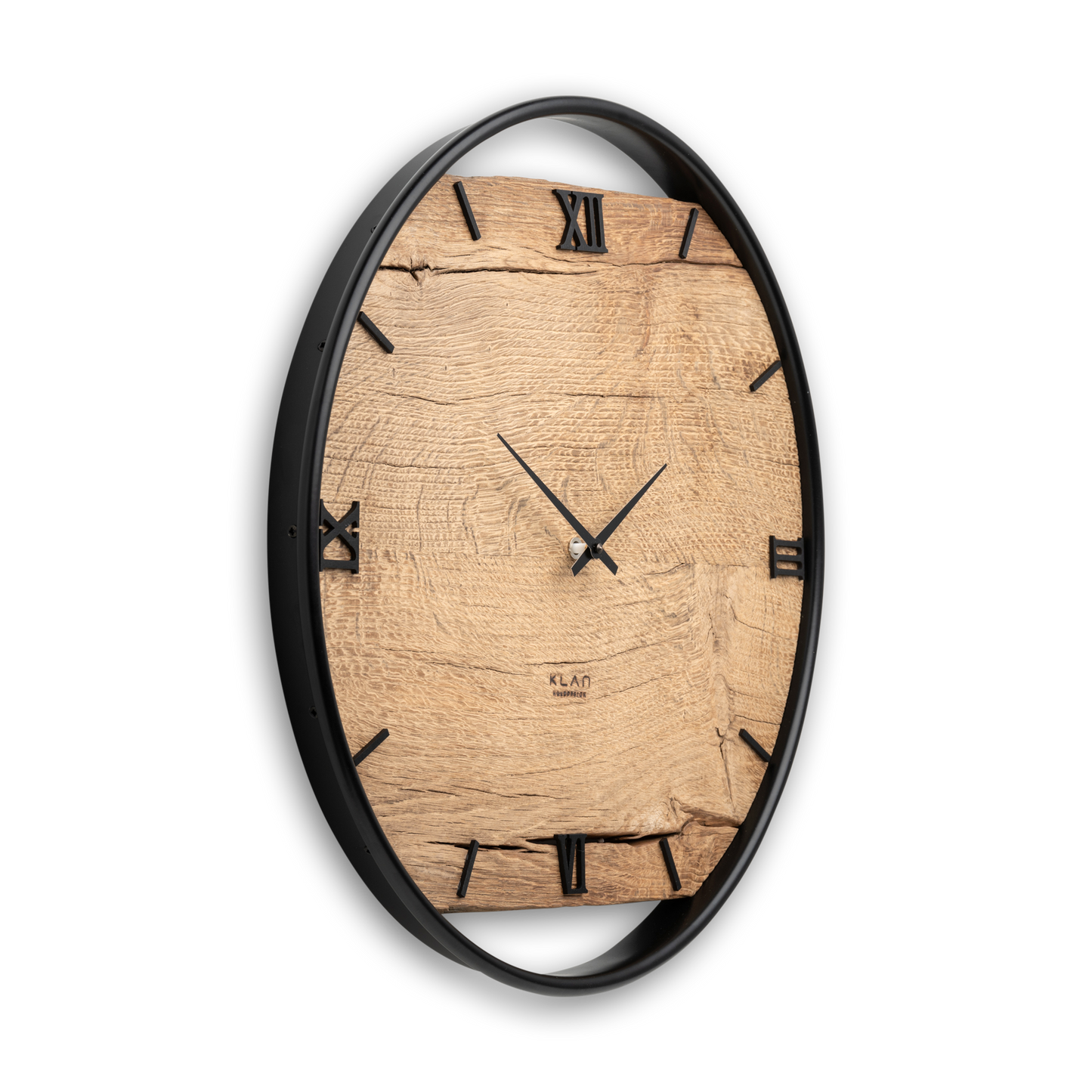 Wanduhr aus Altholz No 358 50cm