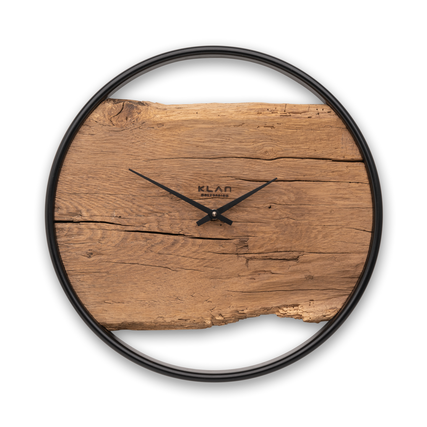Wanduhr aus Altholz NO 385 40cm