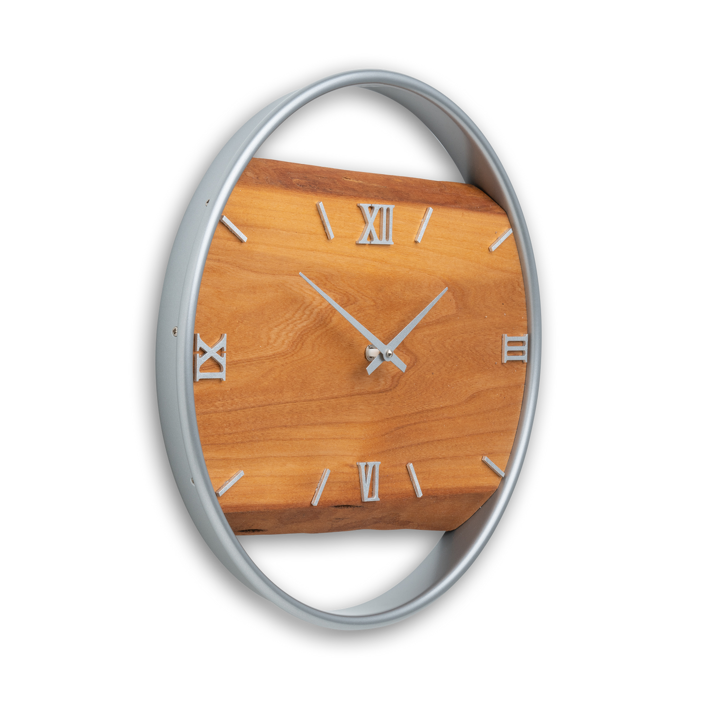 Wanduhr aus Ulmenholz No 396 40cm