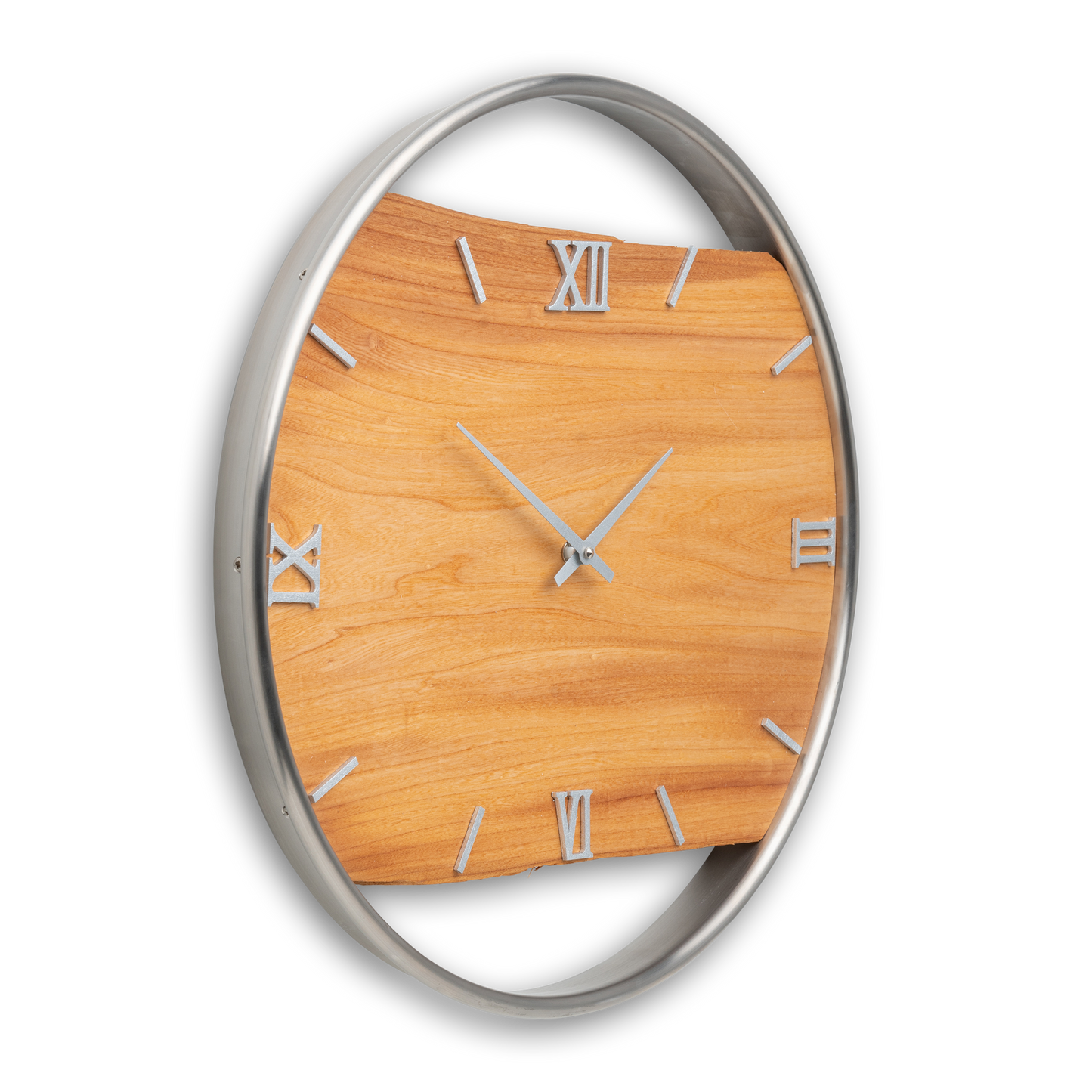 Wanduhr aus Ulmenholz No 403 45cm