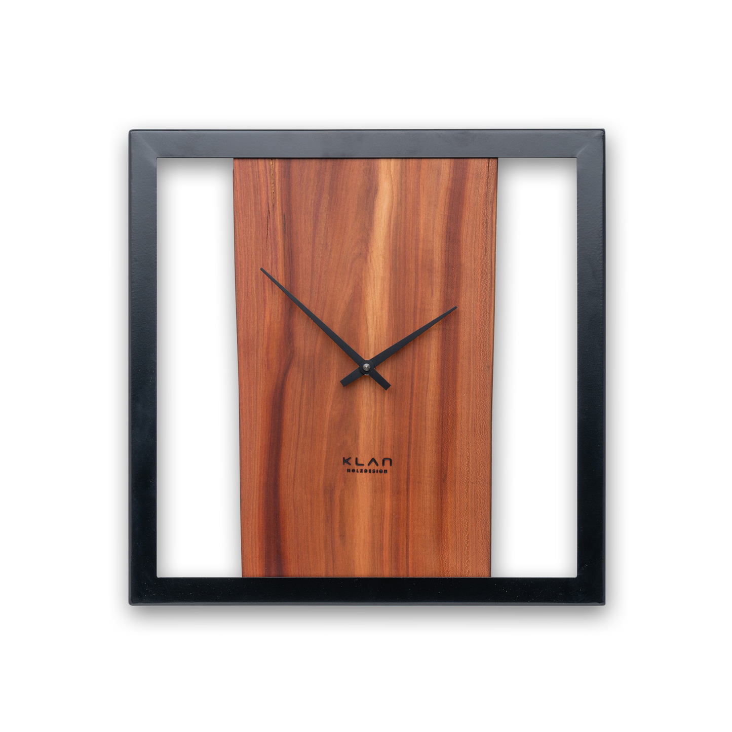 Wanduhr aus Holz Quadratisch No 406