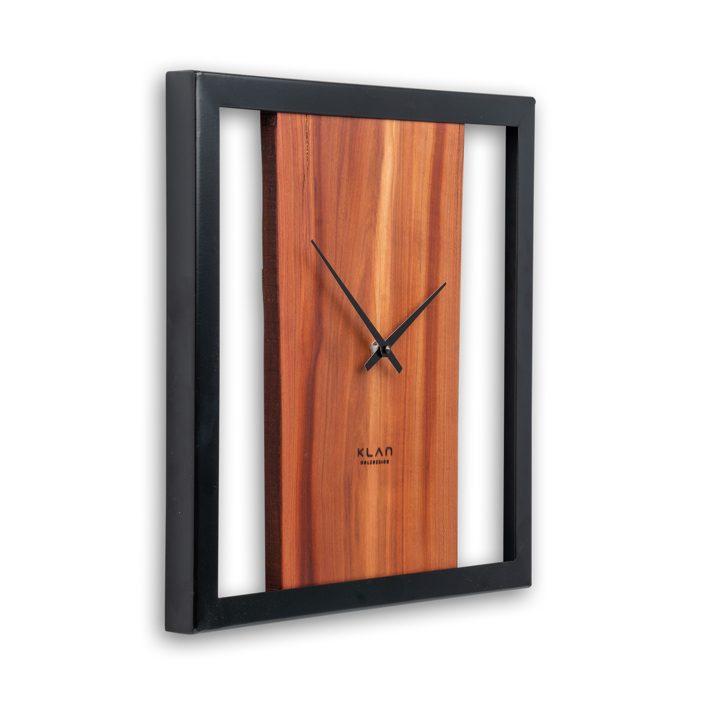 Wanduhr aus Holz Quadratisch No 406