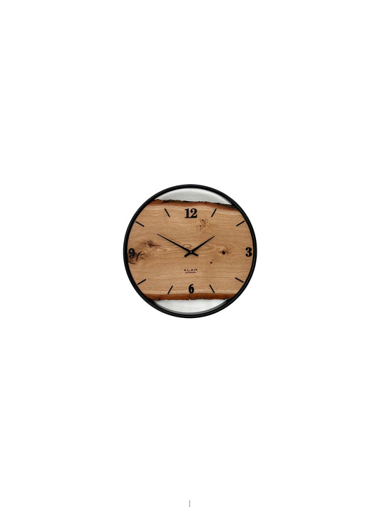 Wanduhr aus Holz/Eiche NO 483  40cm