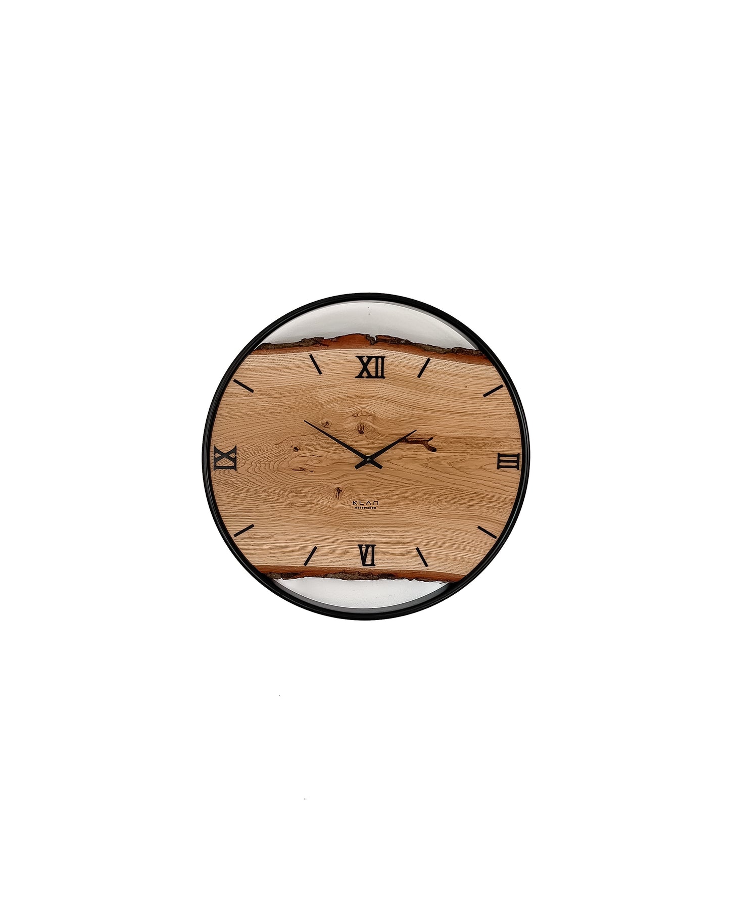 Wanduhr aus Holz/Eiche No 496     50cm