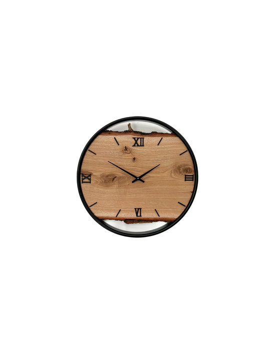 Wanduhr aus Holz/Eiche NO 484  40cm