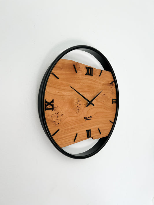 Black Forest clock wood/elm No 331 40cm