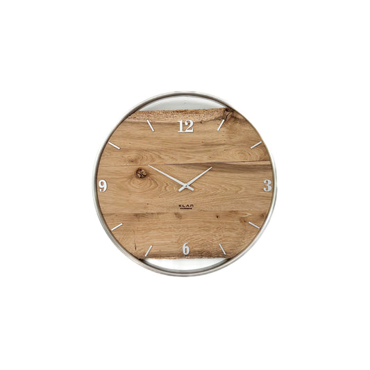 Wanduhr aus Holz/Eiche NO 488     45cm