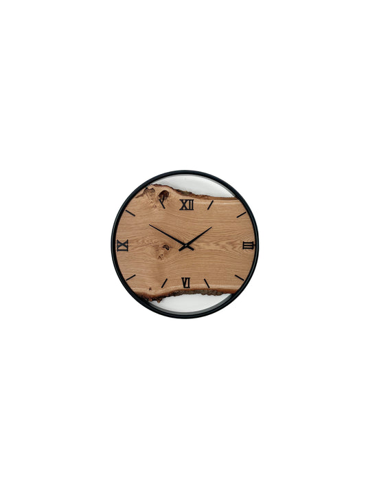 Wanduhr aus Holz/Eiche NO 485  40cm