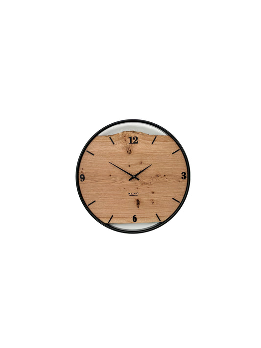 Wanduhr aus Holz/Eiche NO 487     45cm