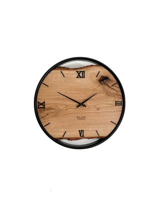 Wanduhr aus Holz/Eiche NO 503    40cm