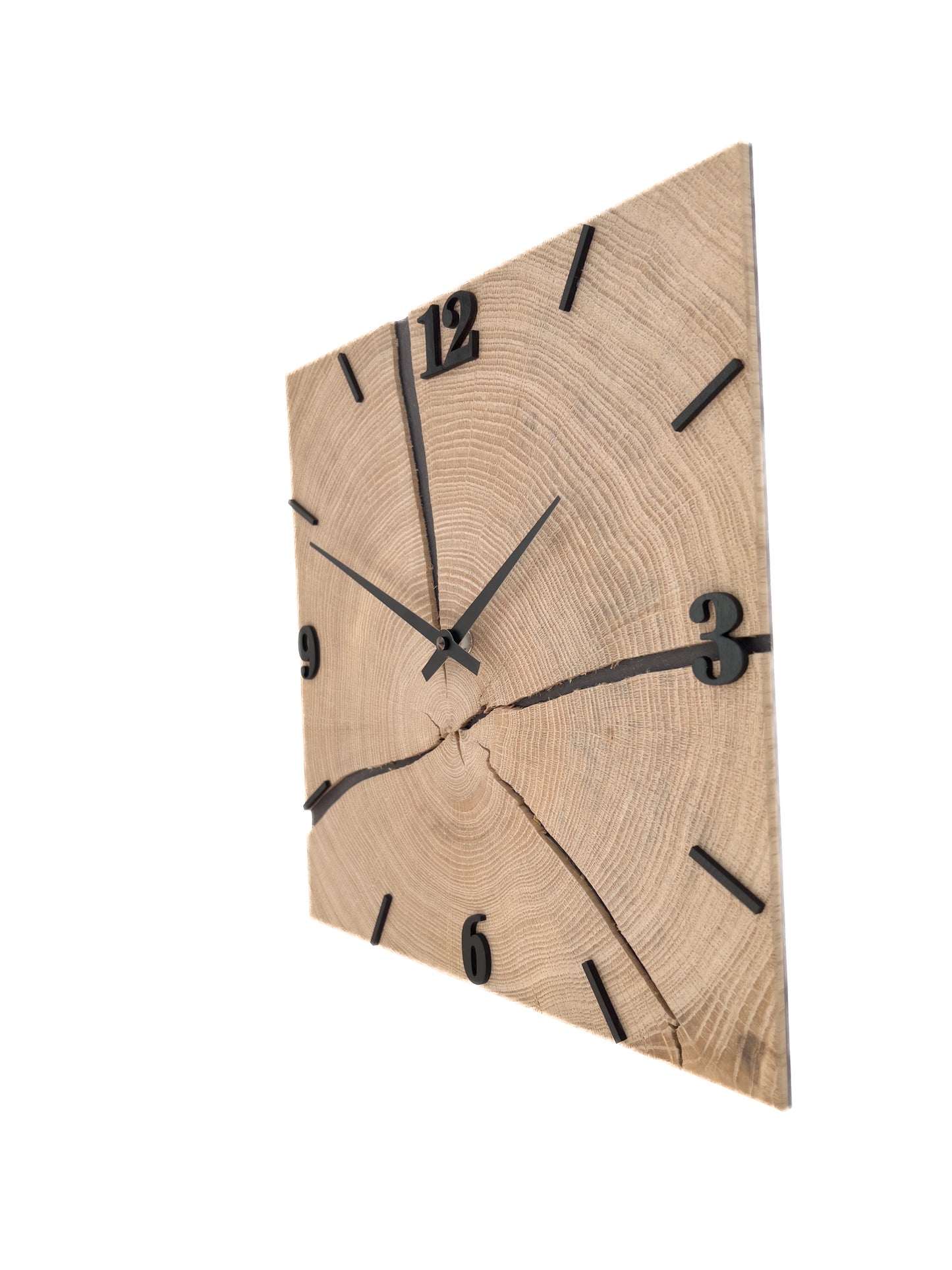 Wanduhr aus Holz No 512  30x30cm