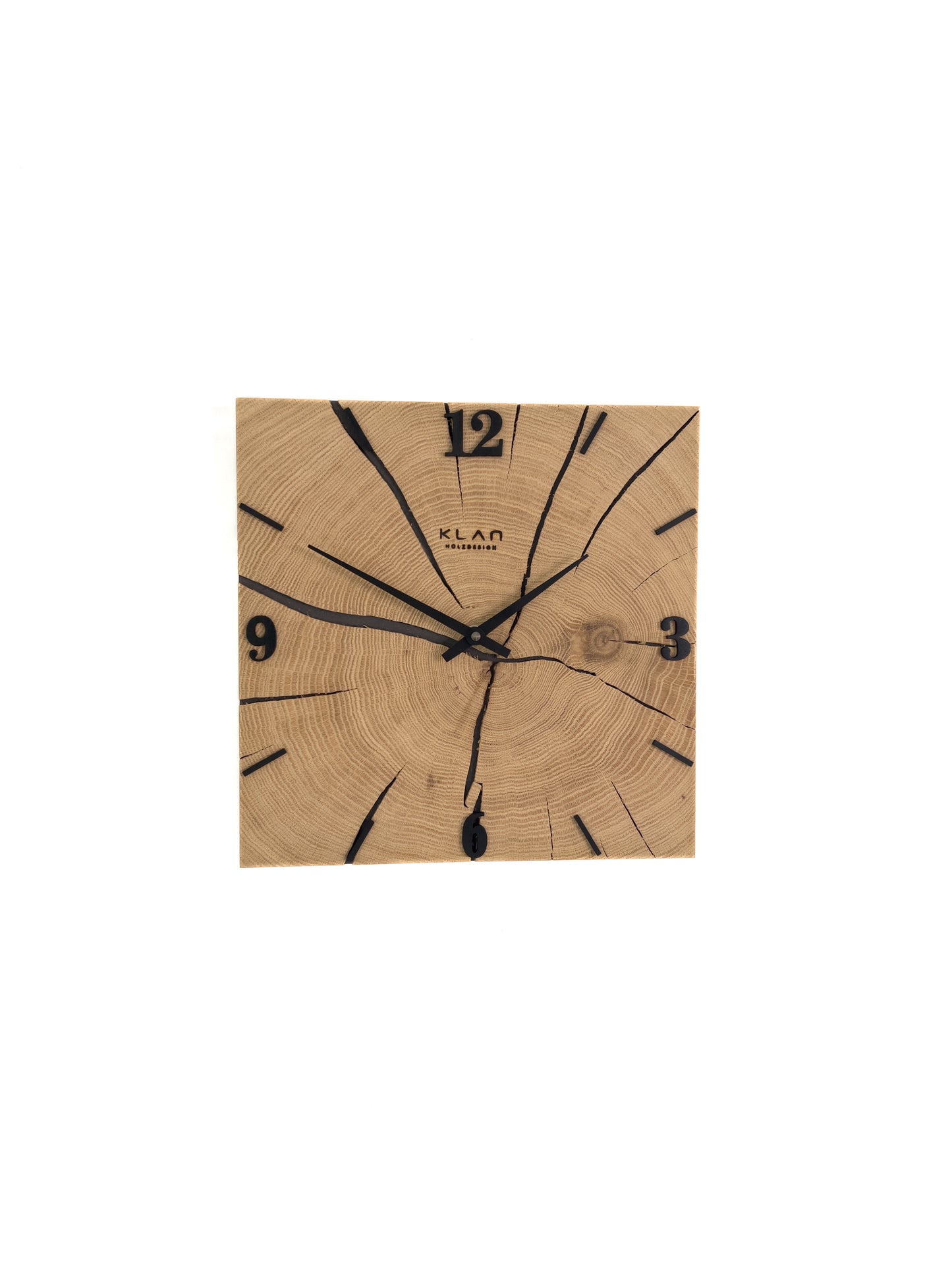 Wanduhr aus Holz No 512  30x30cm