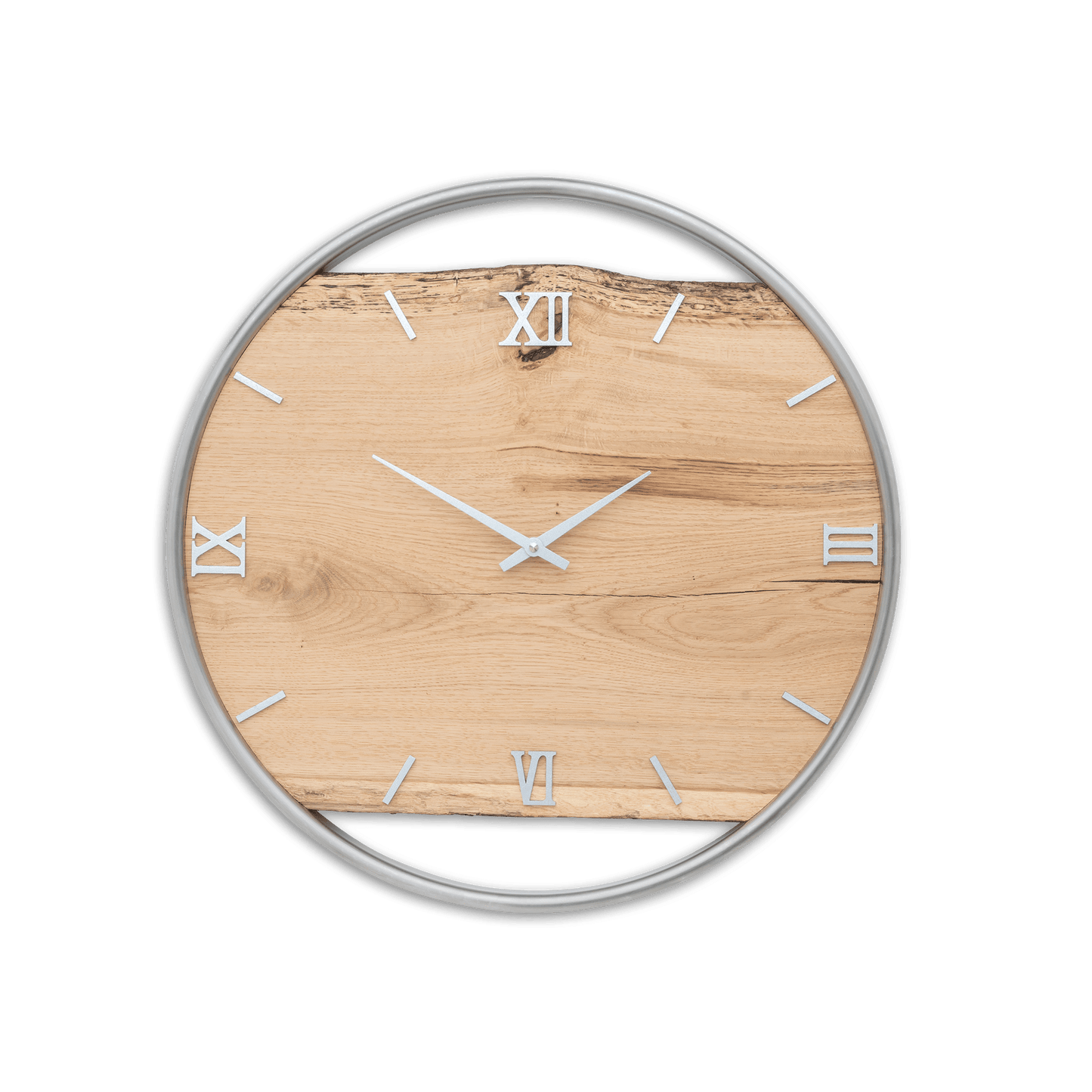 Wanduhr aus Holz/Eiche NO 170 45cm Klan-Holzdesign 