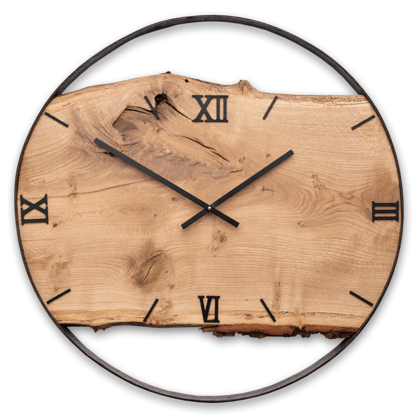 Black Forest clock oak wood No.387 73cm